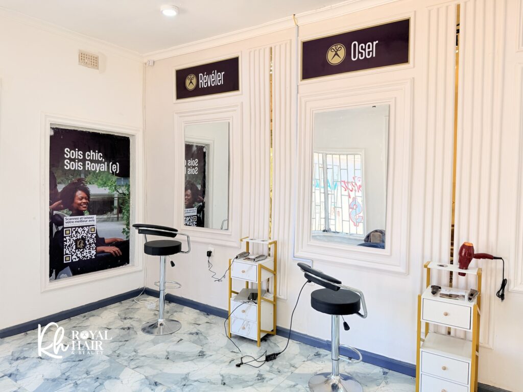 Royal Hair & Beauty - Salon de coiffure moderne au Golf Plateau - Salon de coiffure à Lubumbashi